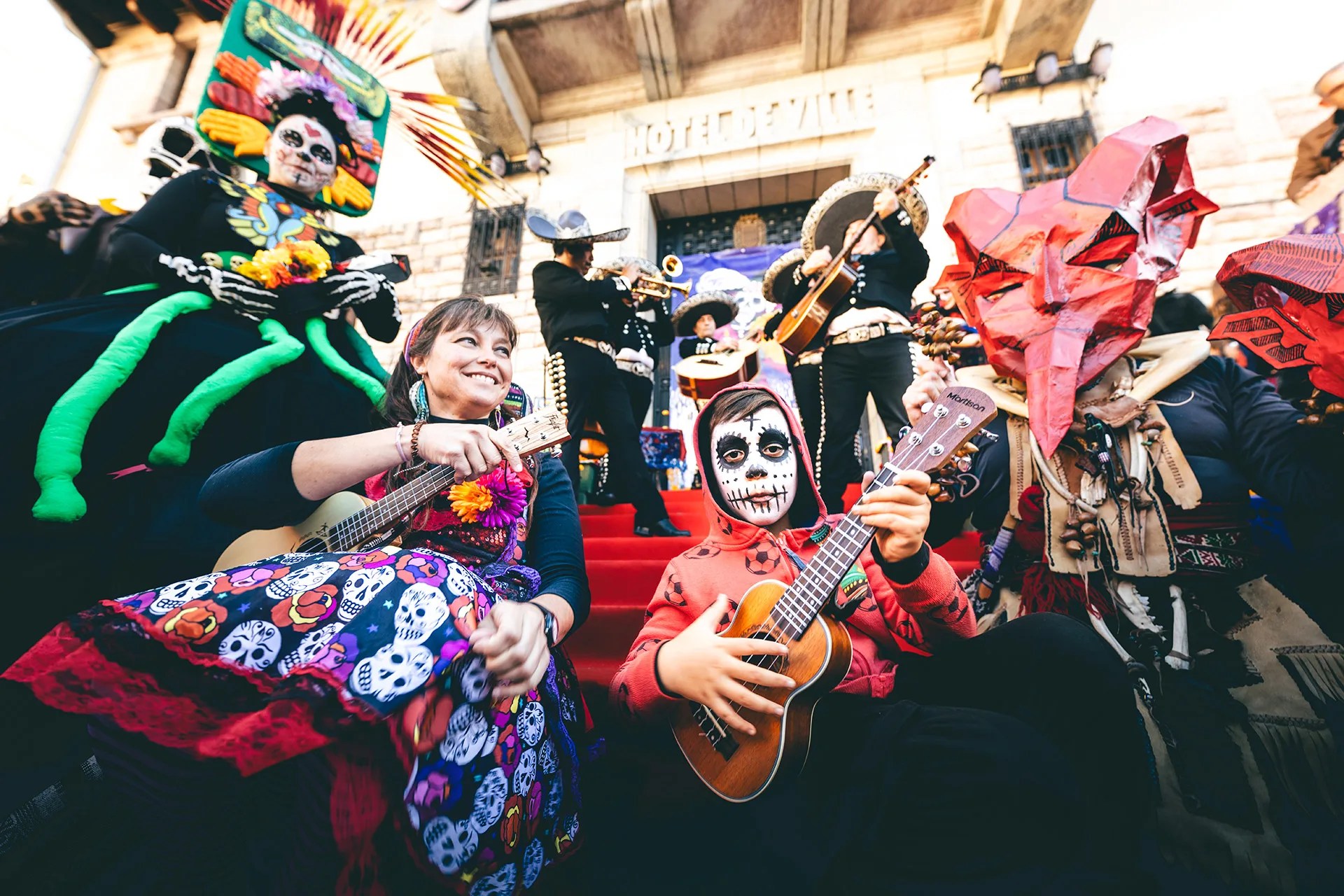 Día de los Muertos à Barcelonnette célébration mexicaine en Ubaye Alpes-de-Haute-Provence